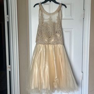Formal Gold Dress